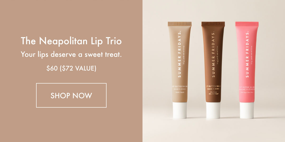 The Neapolitan Lip Trio - Shop Now