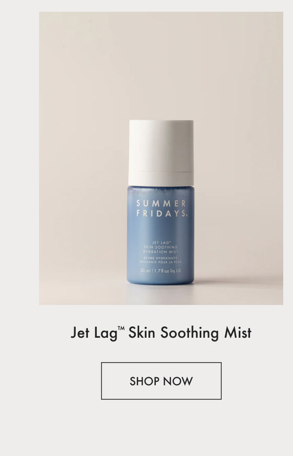 Jet Lag Skin Soothing Mist