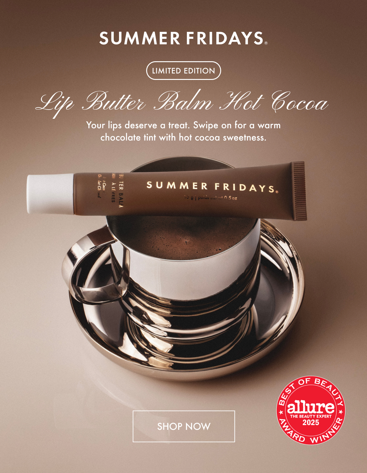 Lip Butter Balm Hot Cocoa - Shop Now