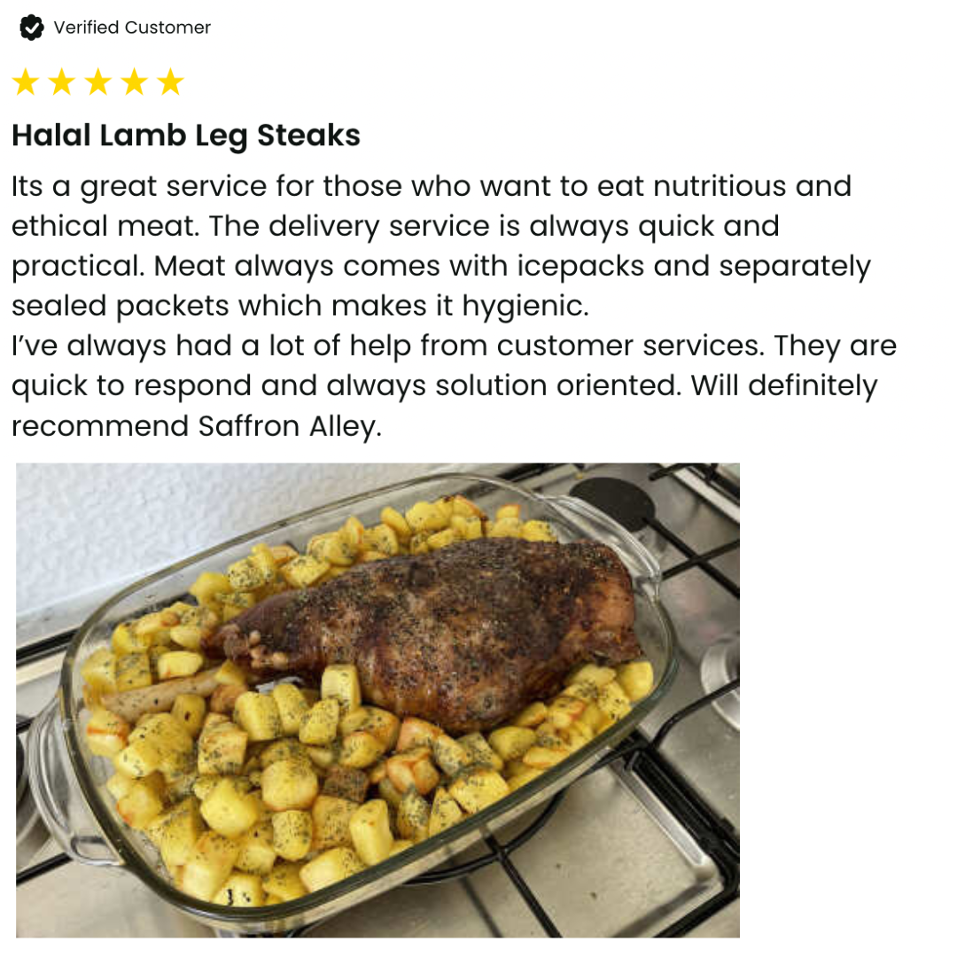 Free Range Leg of Lamb delivered to your door. 100 halal, hormonefree