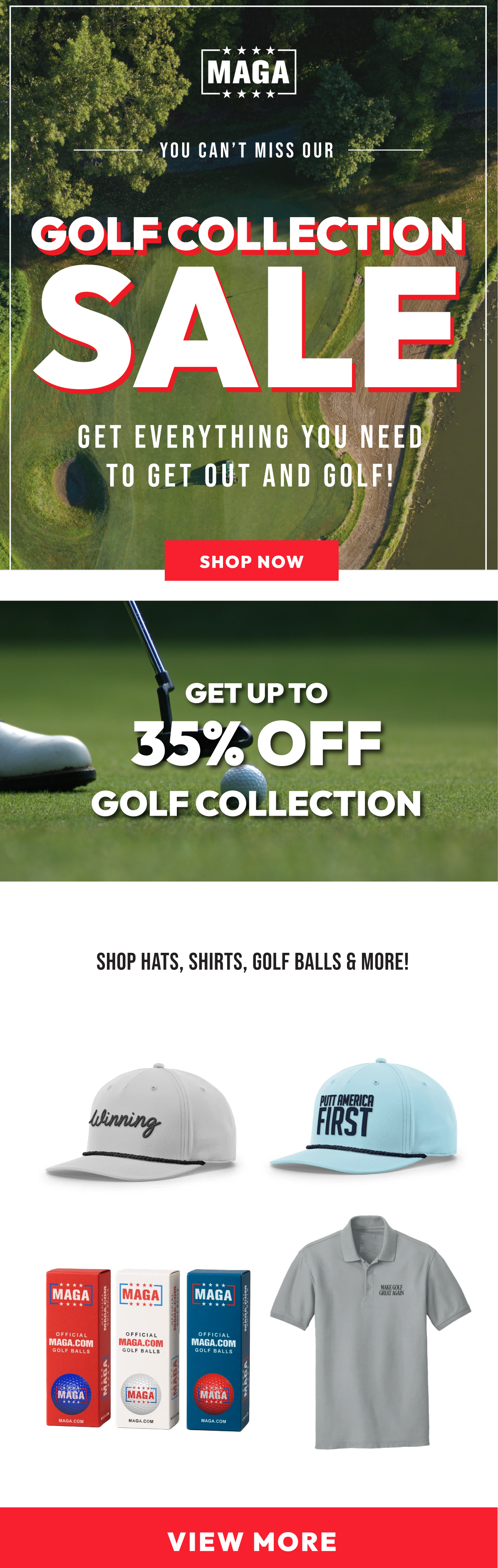 Golf Collection - Up to 35% OFF! Shop Polos, Balls, Bundles and More!