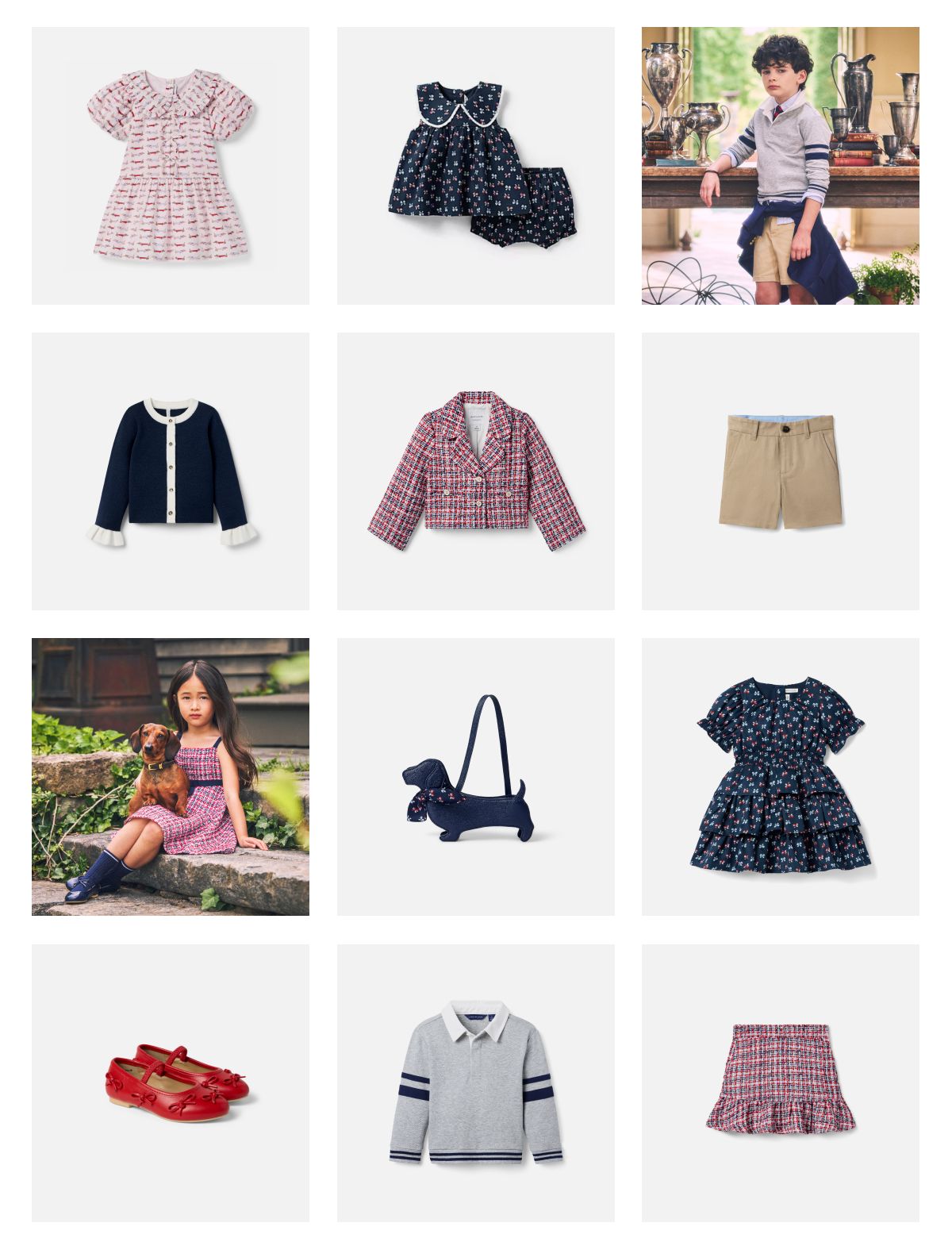 NEW TO SALE A collection inspired by timeless tailoring with our best friends by our side.