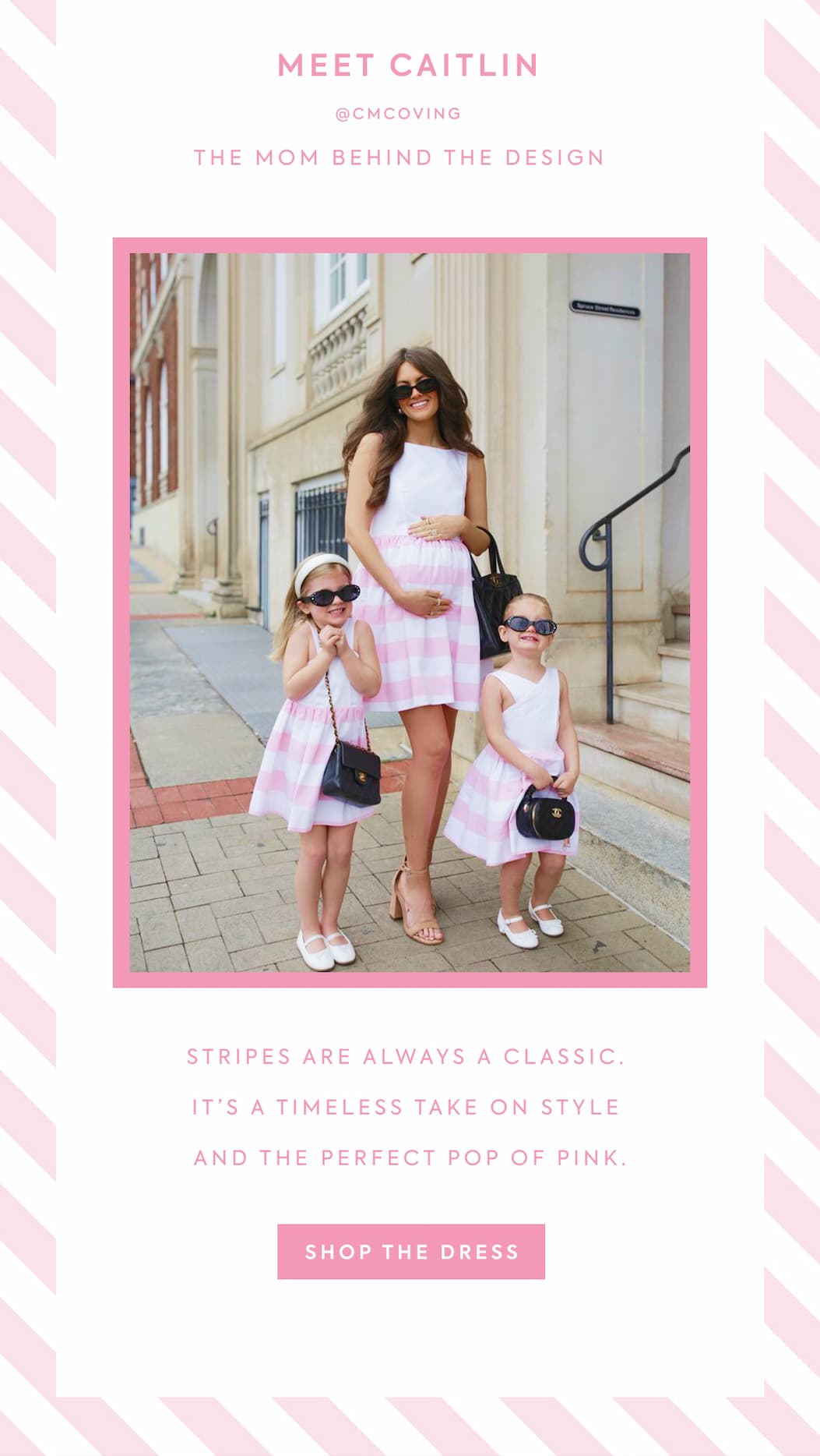 Meet Caitlin. The mom behind the design.