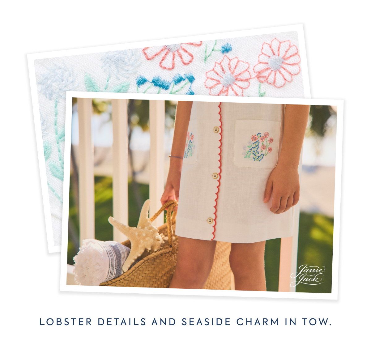 Janie and Jack - LOBSTER DETAILS AND SEASIDE CHARM IN TOW.