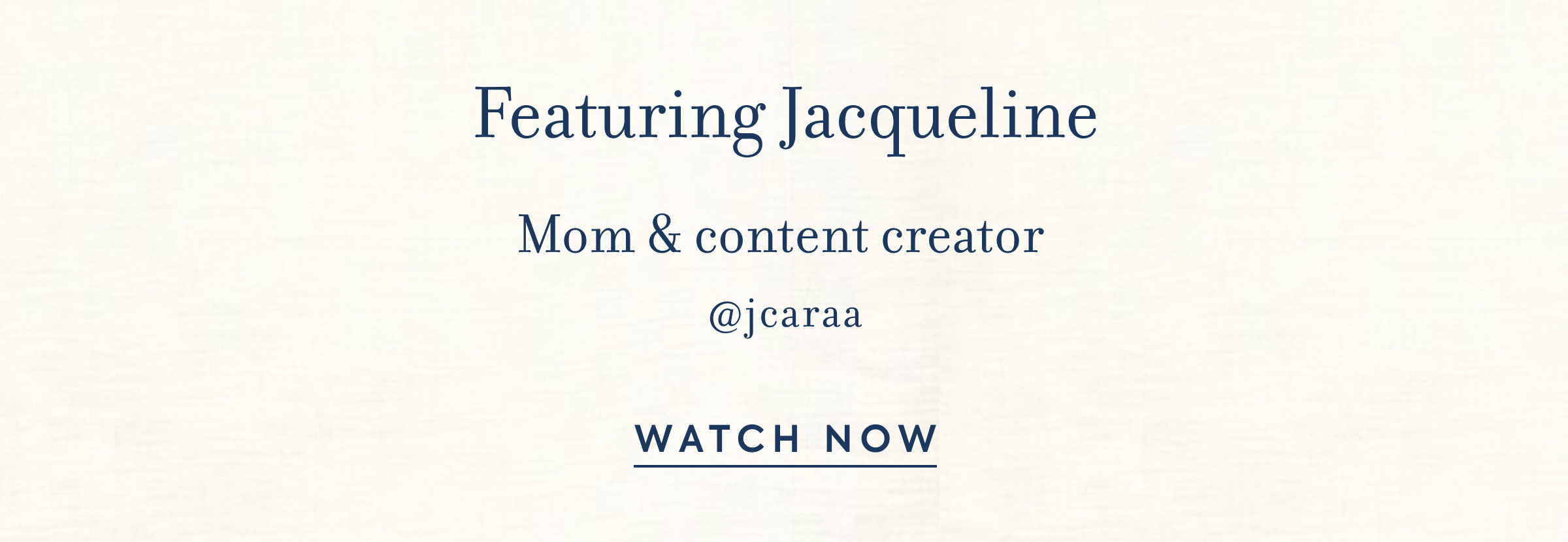 Featuring Jacqueline Mom & content creator @jcaraa