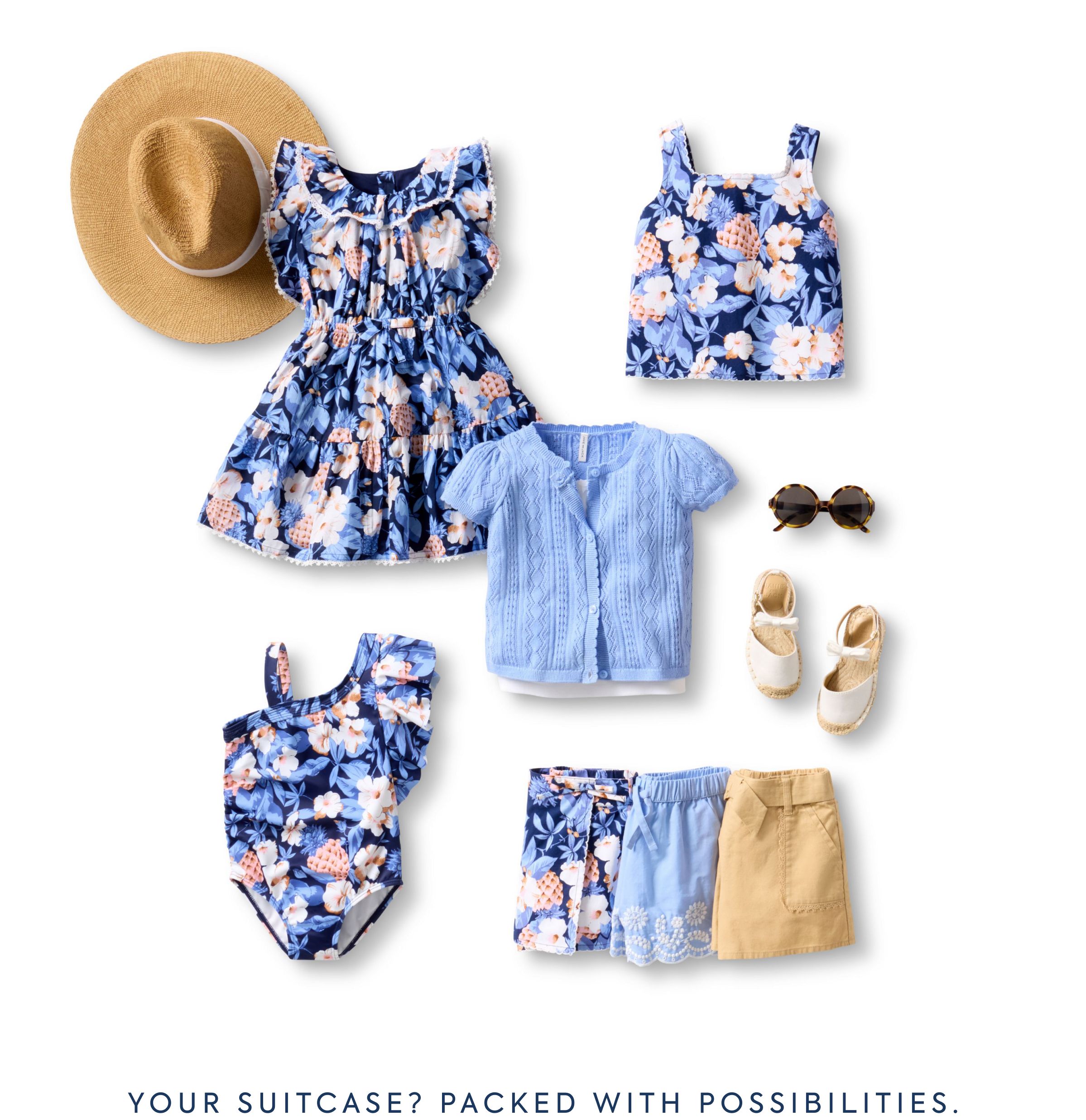 YOUR SUITCASE? PACKED WITH POSSIBILITIES.