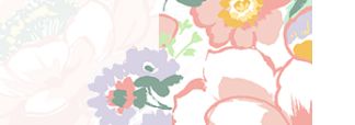 Floral pattern with pastel flowers