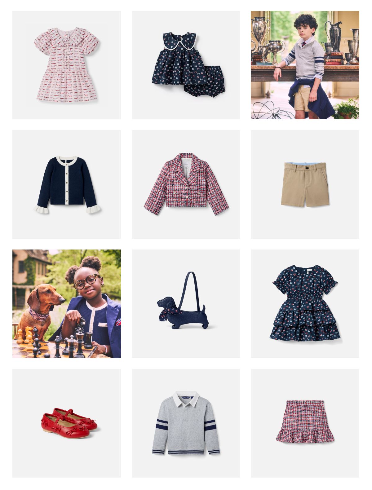 NEW TO SALE A collection inspired by timeless tailoring with our best friends by our side.