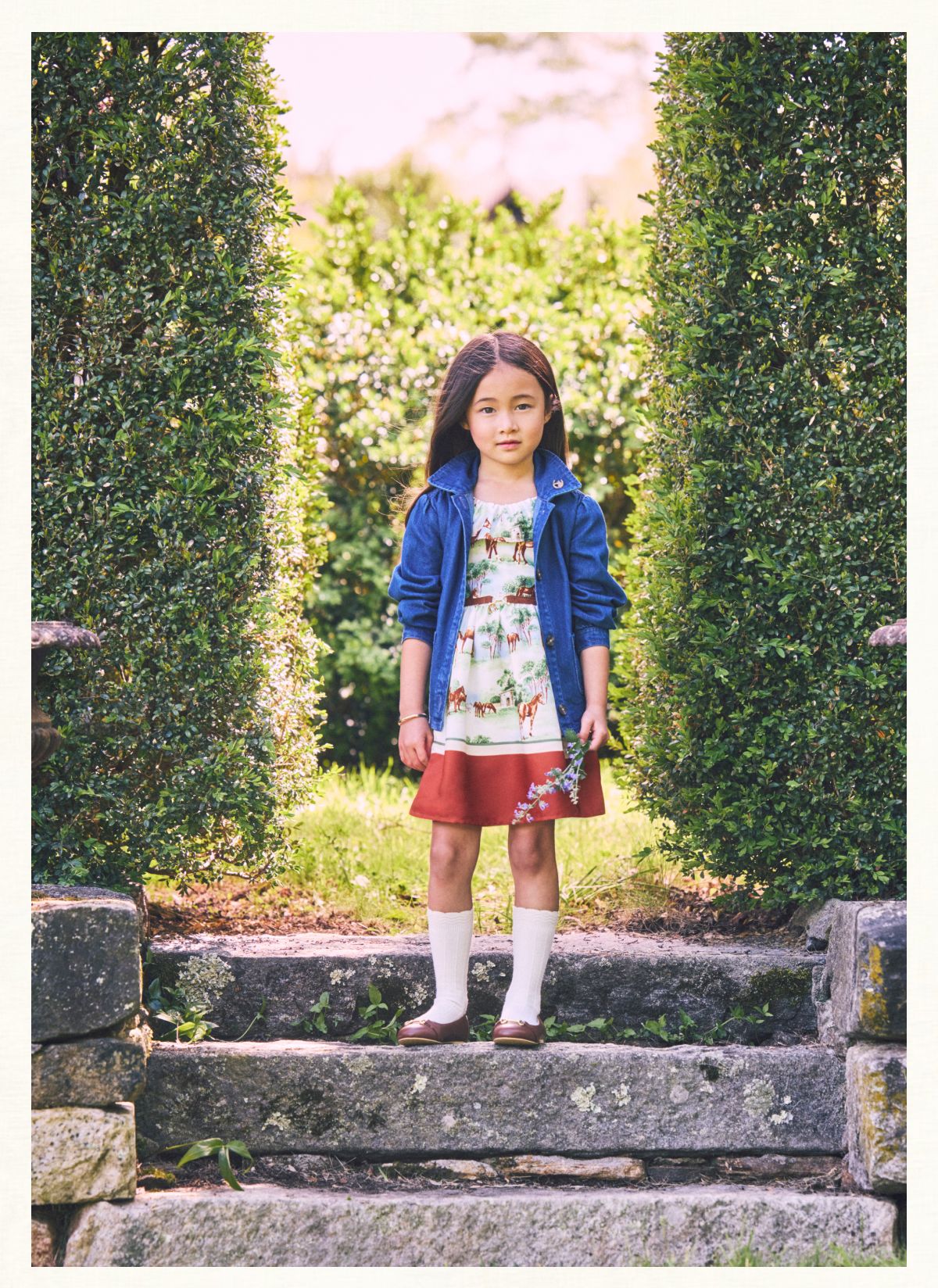 Fall 2026 THE FRONTRUNNER DRESS Our most-loved look is galloping into the season&nbsp;with ruffles and a&nbsp;bridle bit detail.