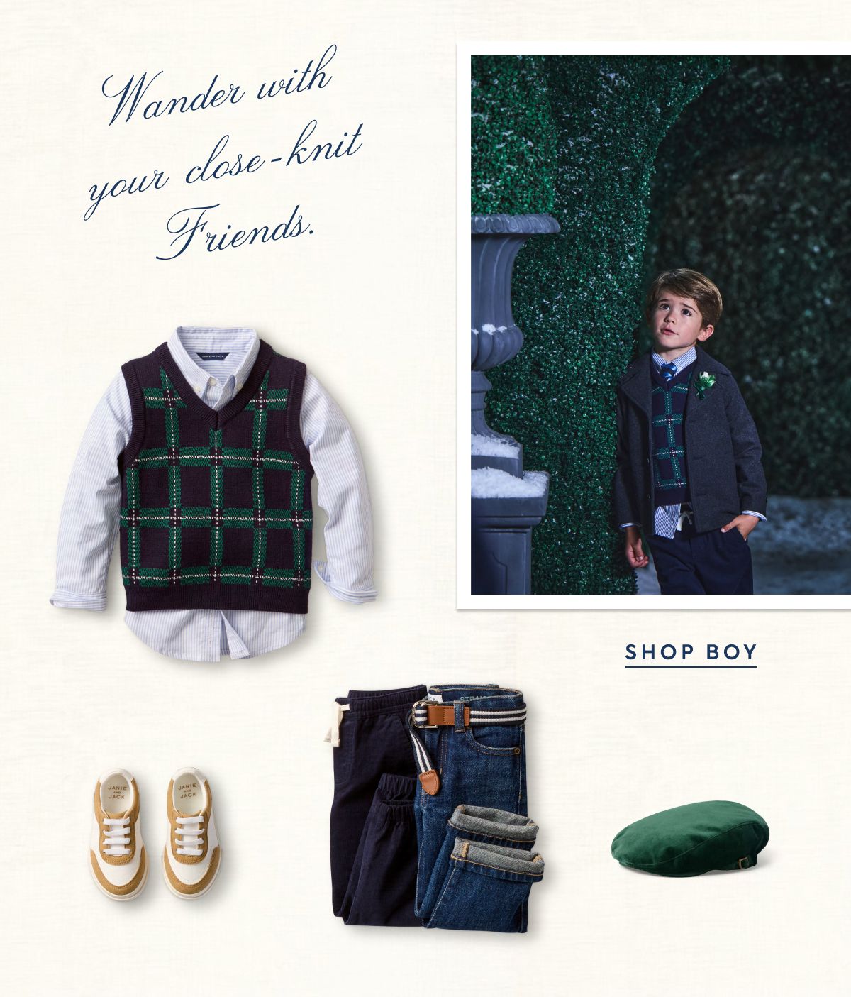 Wander with your close-knit Friends