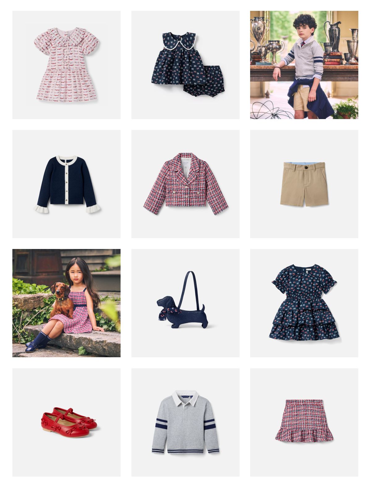 NEW TO SALE A collection inspired by timeless tailoring with our best friends by our side.