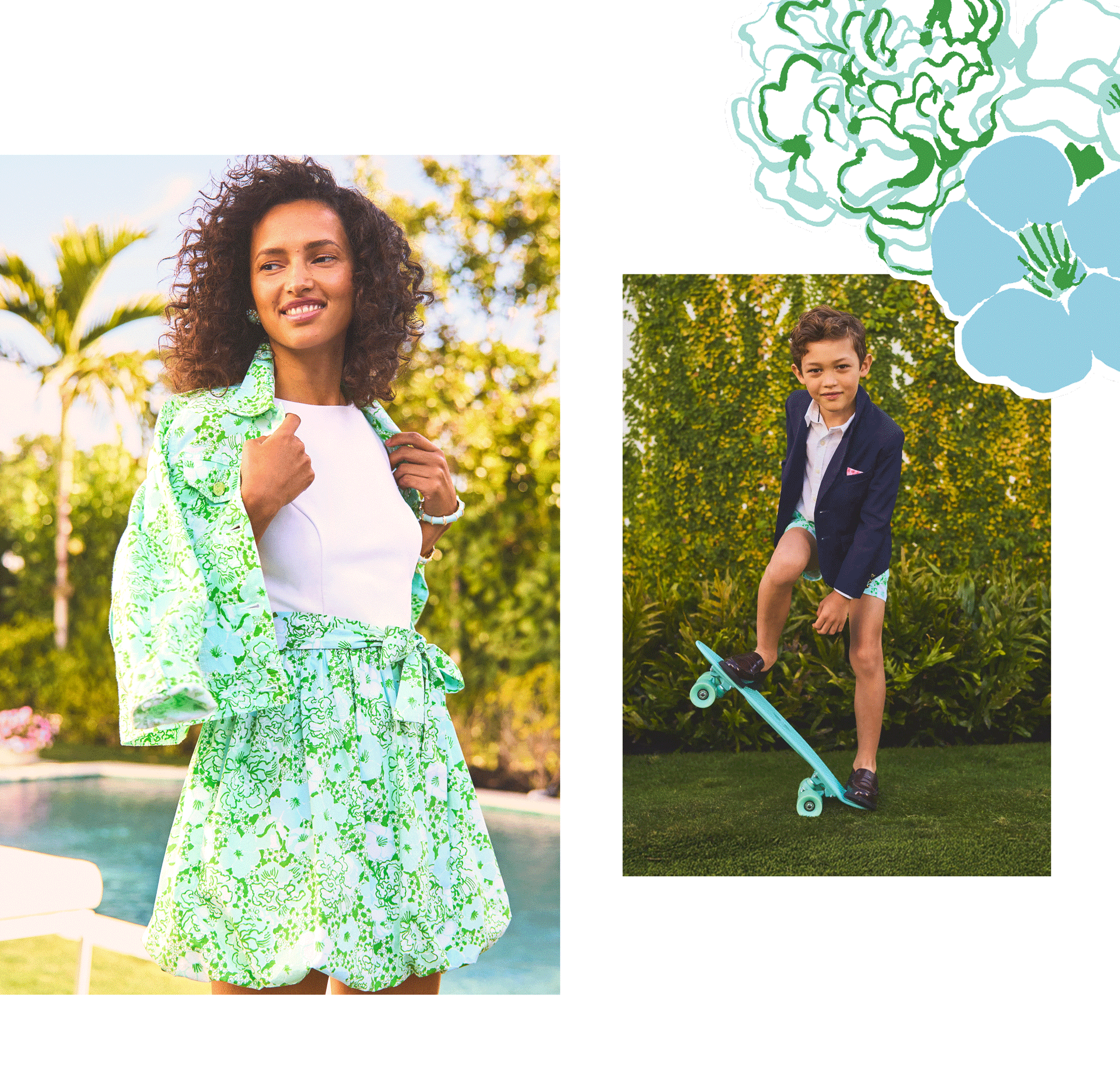 Burst_of_green_mom_shorts_1