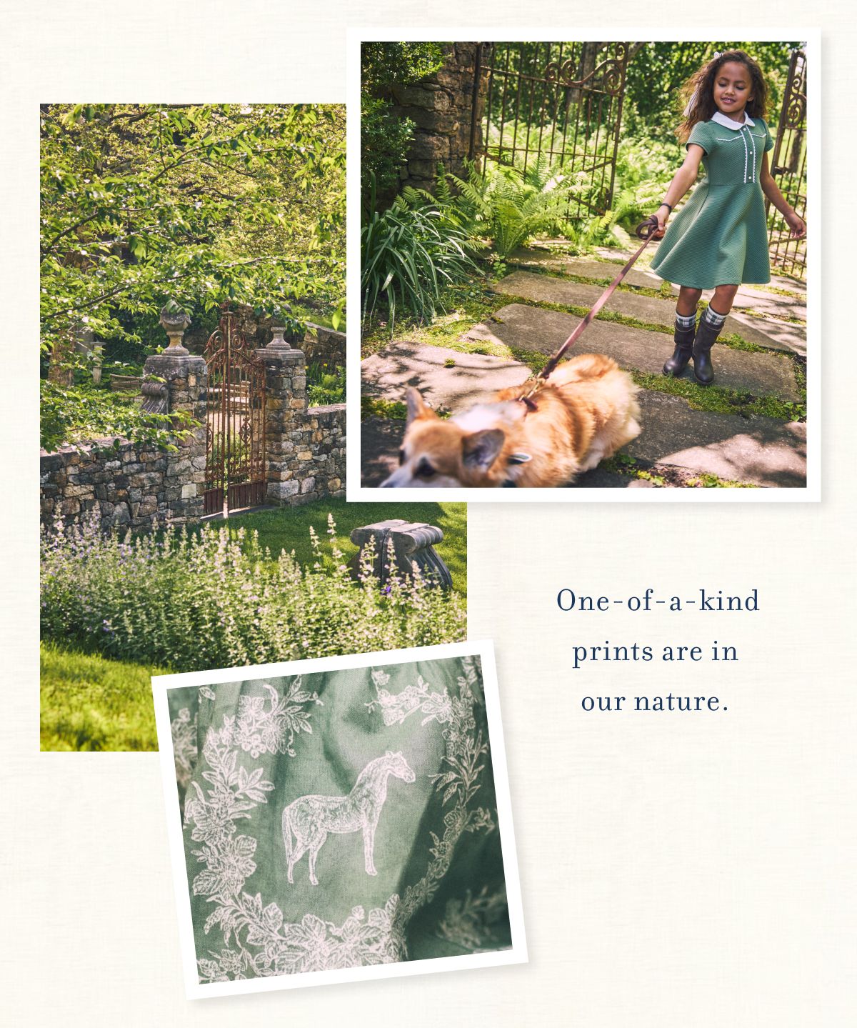 One-of-a-kind prints are in our nature.