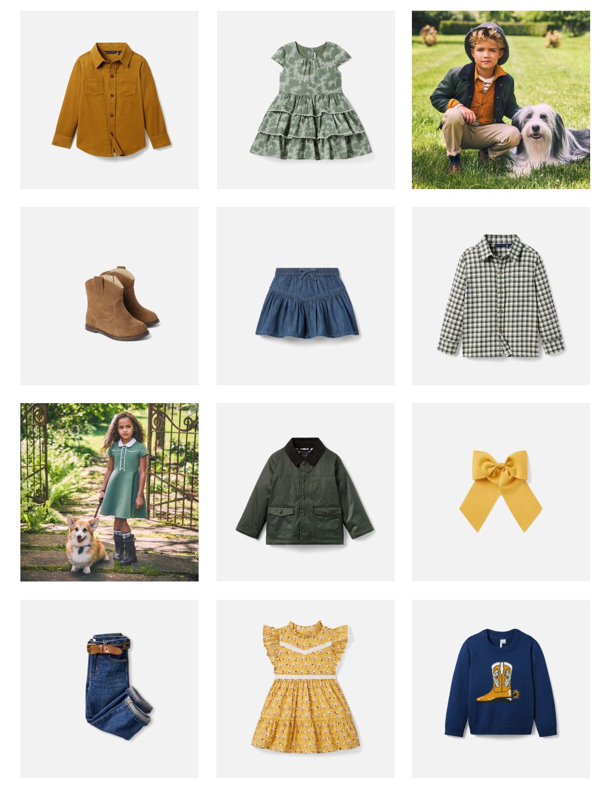 NEW TO SALE A collection for the trailblazers with details inspired by the countryside.