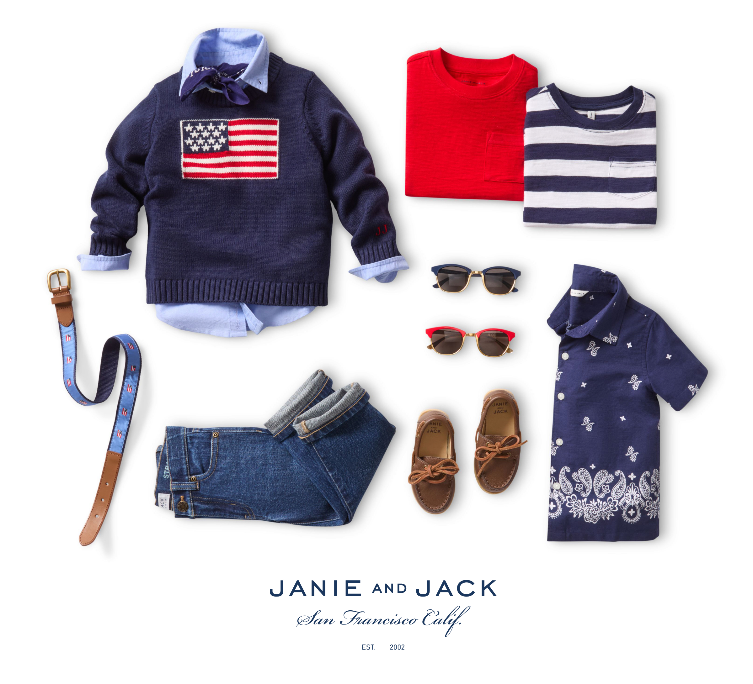 JANIE AND JACK - San Francisco Calif. - EST. 2002
