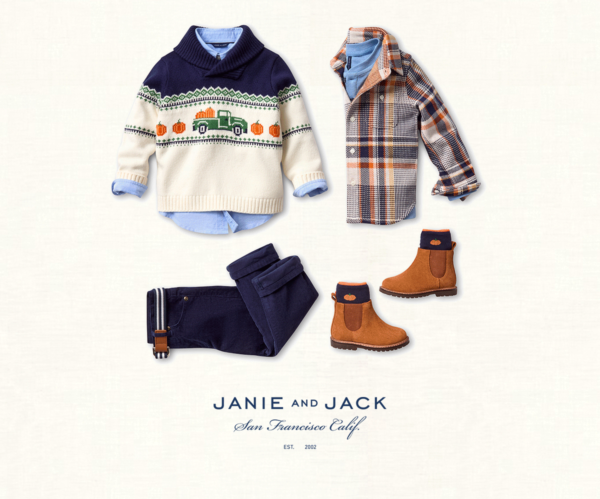 JANIE AND JACK - San Francisco Calif. - EST. 2002