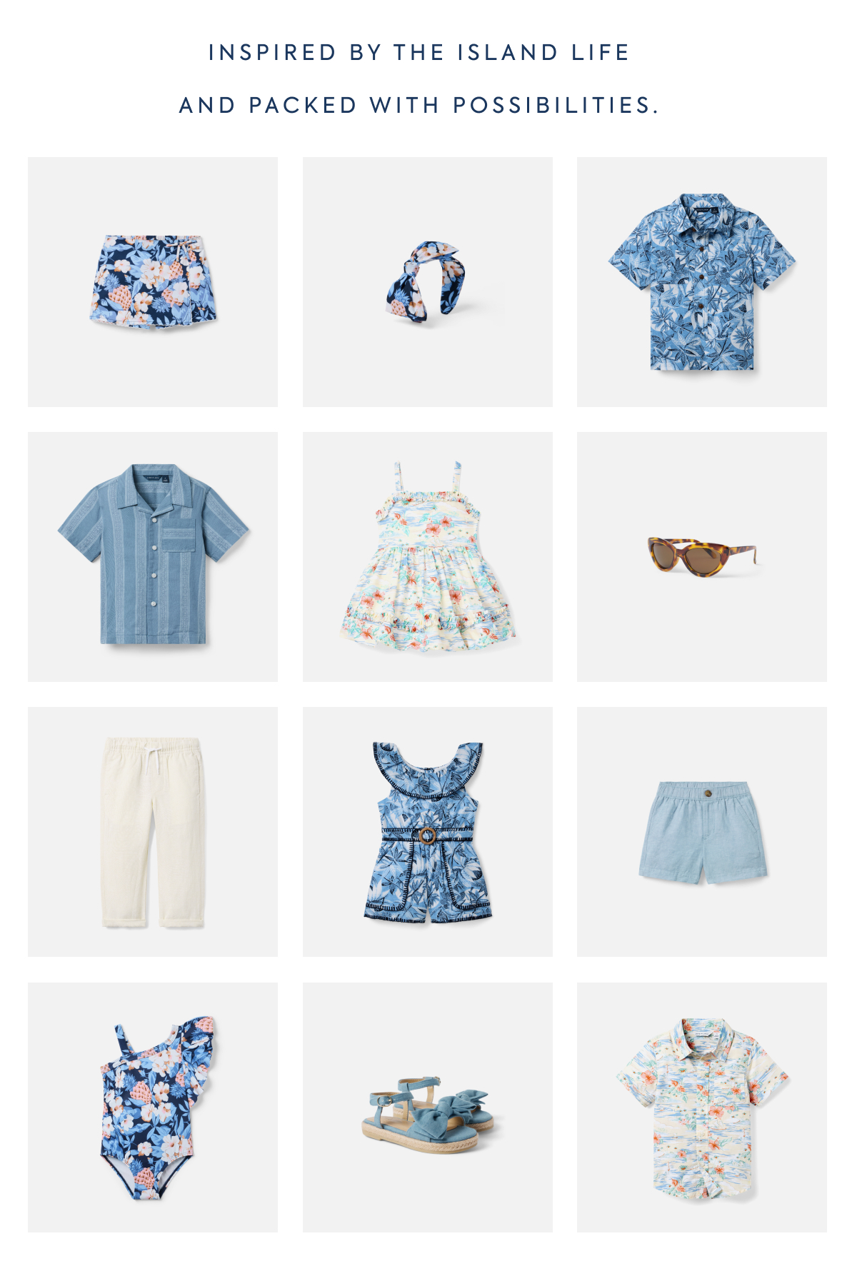 INSPIRED BY THE ISLAND LIFE - AND PACKED WITH POSSIBILITIES.