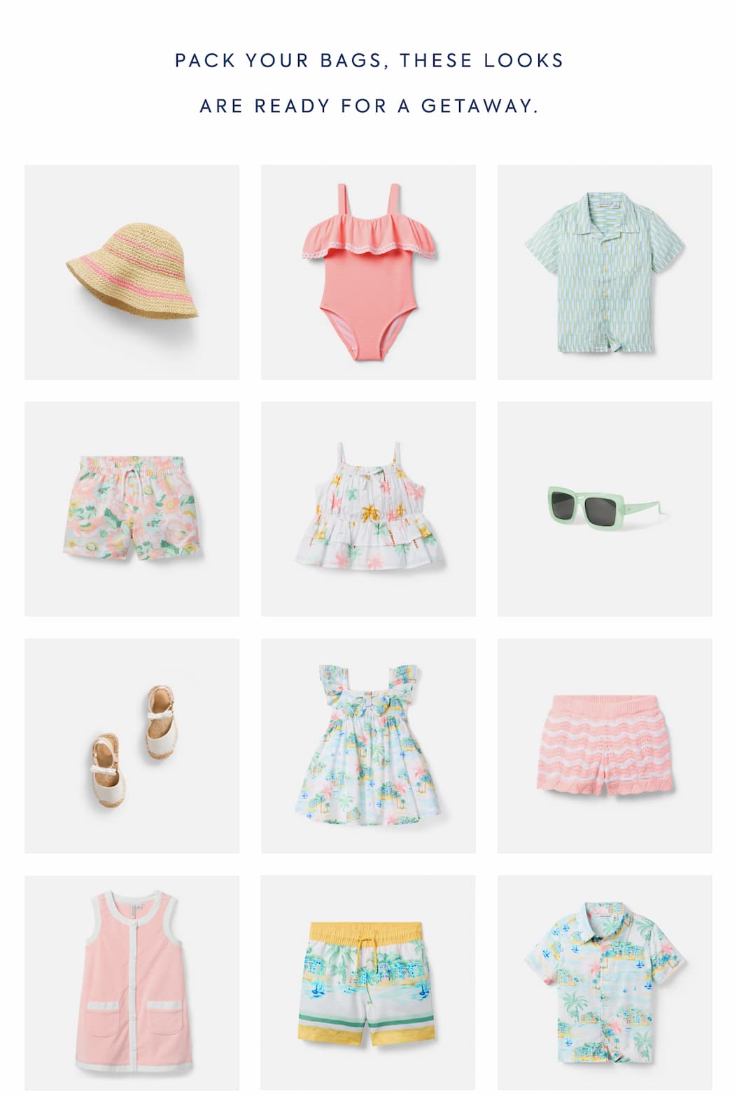 these looks are ready for a getaway