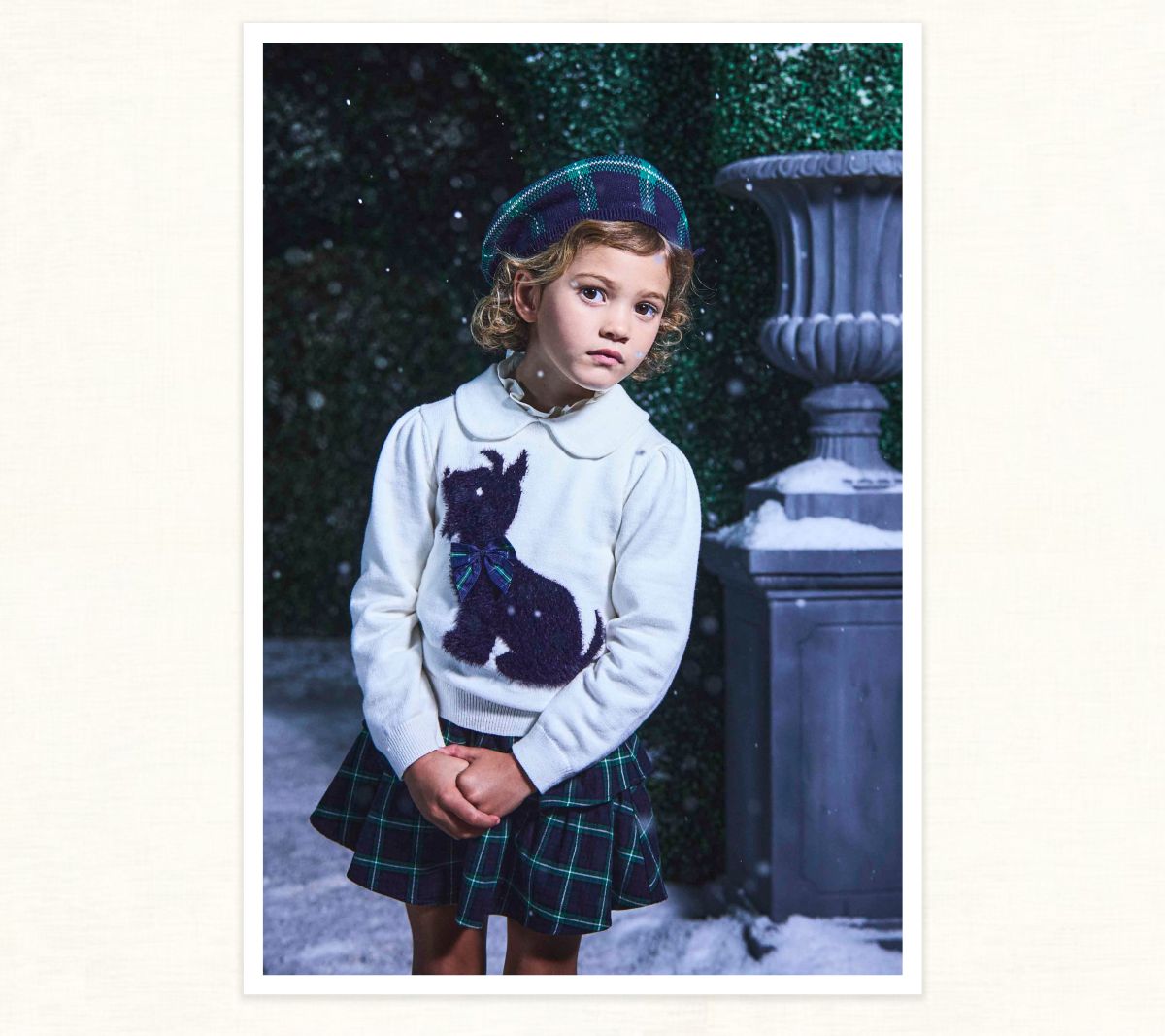 Scottish Terrier Collared Sweater
