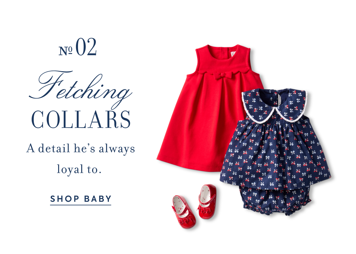 Nº 02 - Fetching COLLARS - A detail he's always loyal to. - SHOP BABY