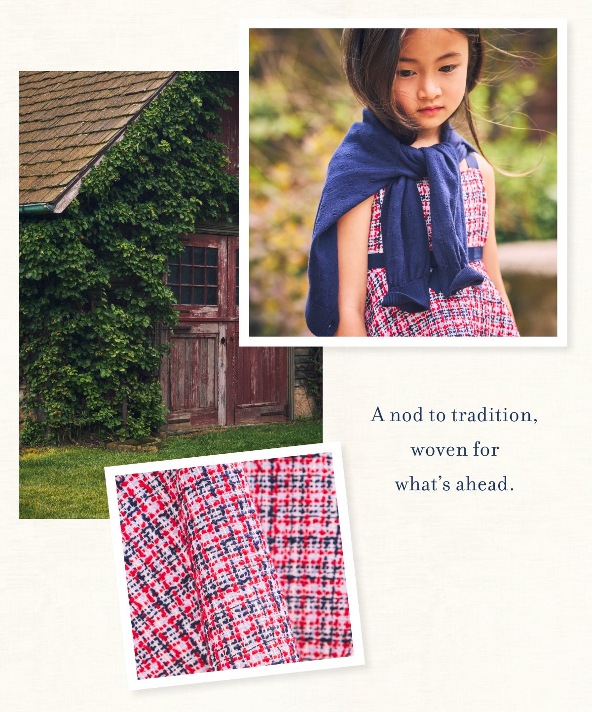 A nod to tradition, woven&nbsp;for what’s&nbsp;ahead.