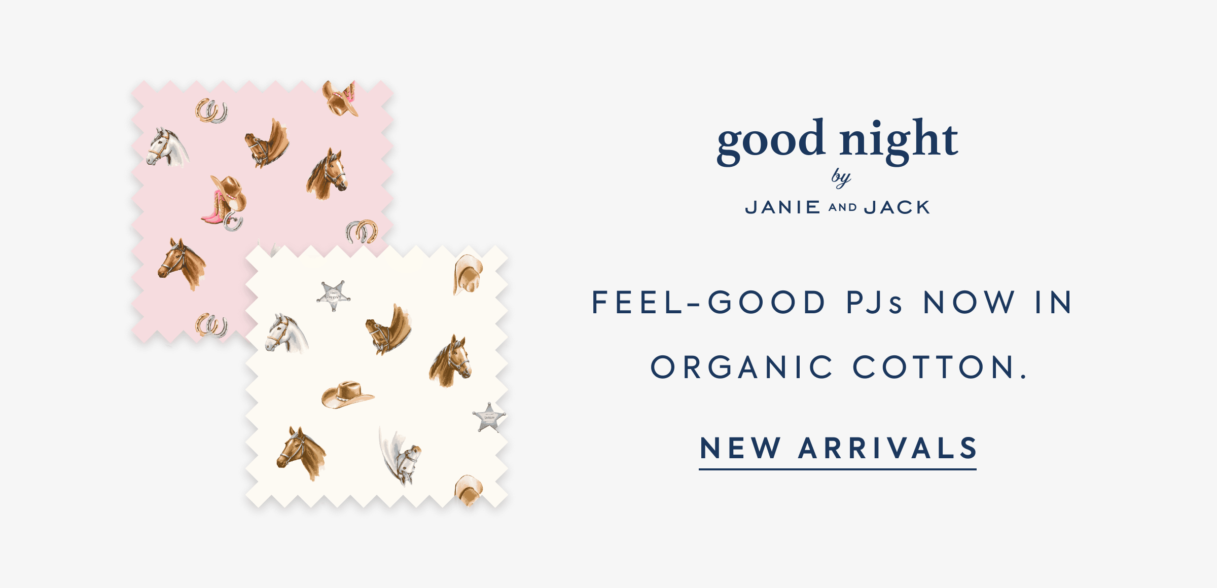 good night by JANIE AND JACK FEEL-GOOD PJs NOW IN ORGANIC COTTON