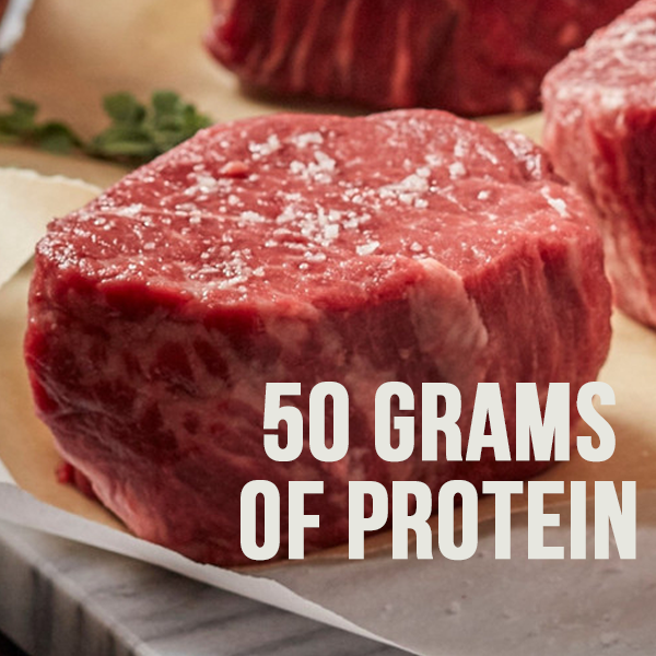 50 Grams of Protein in 10 Ounce Filets