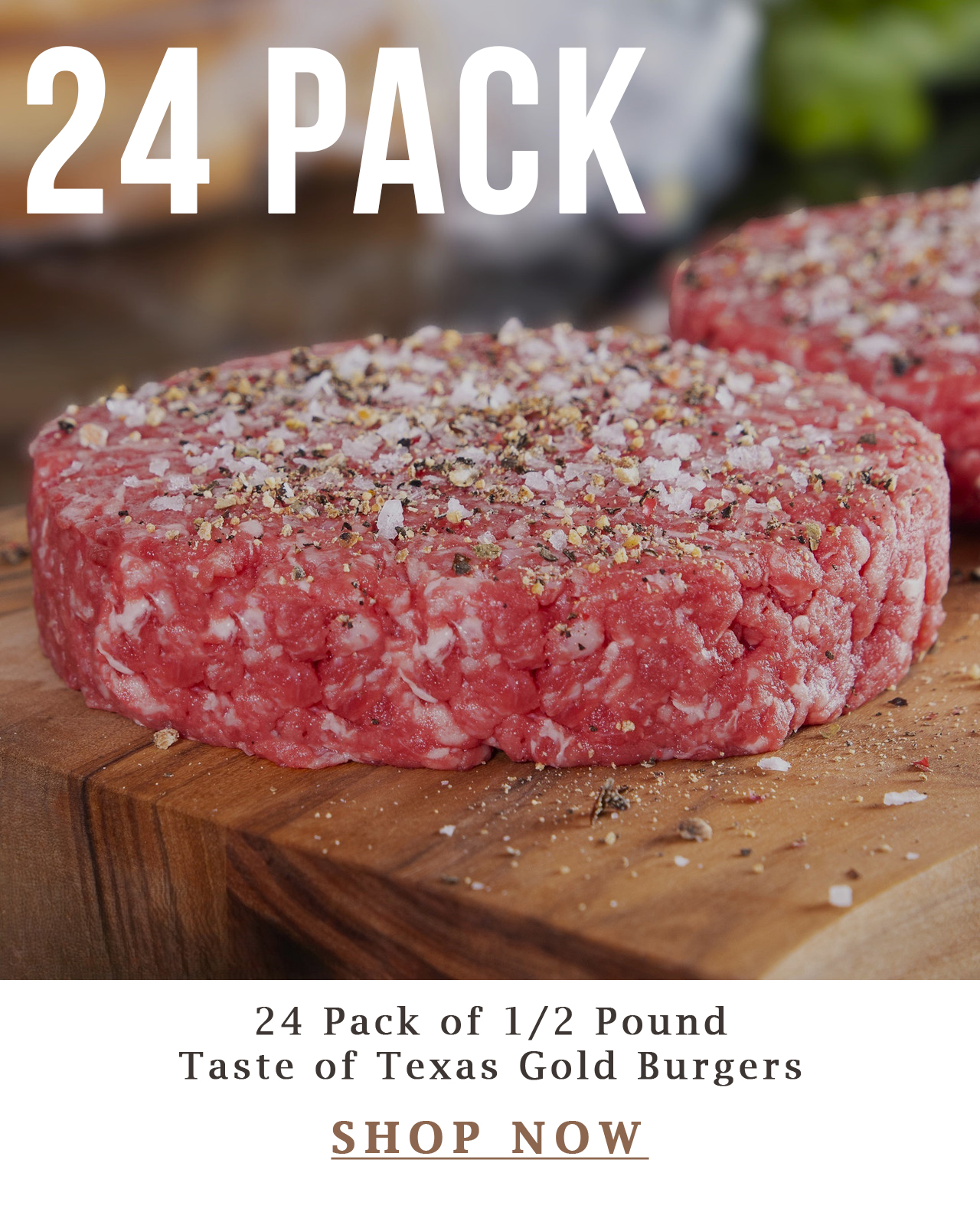 24 Pack of Gold Burgers