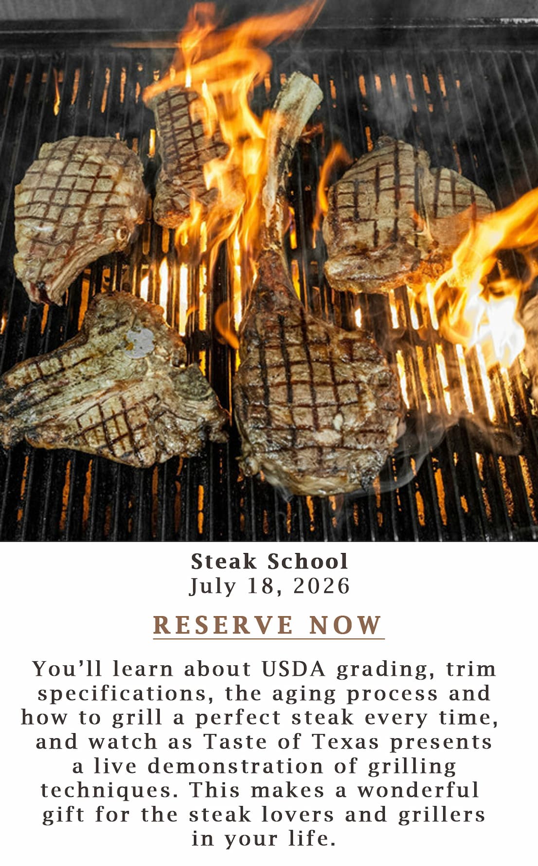 Steak School