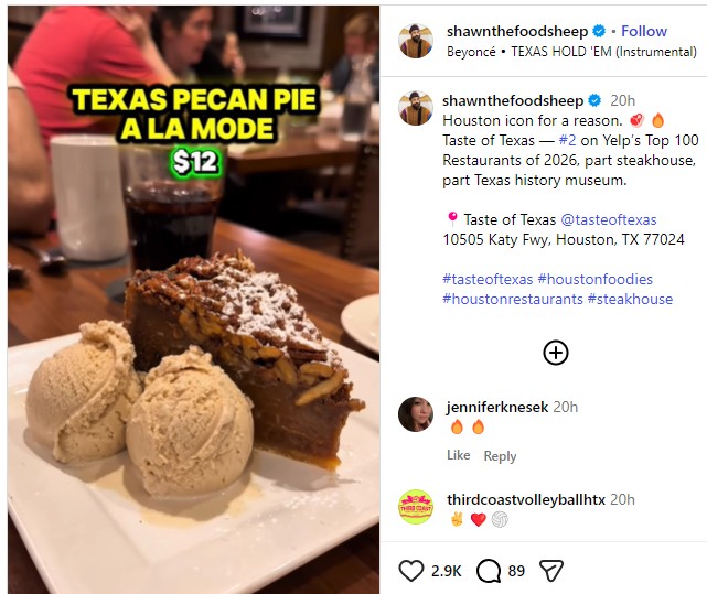 Shawn Singh's Visit to the Taste of Texas