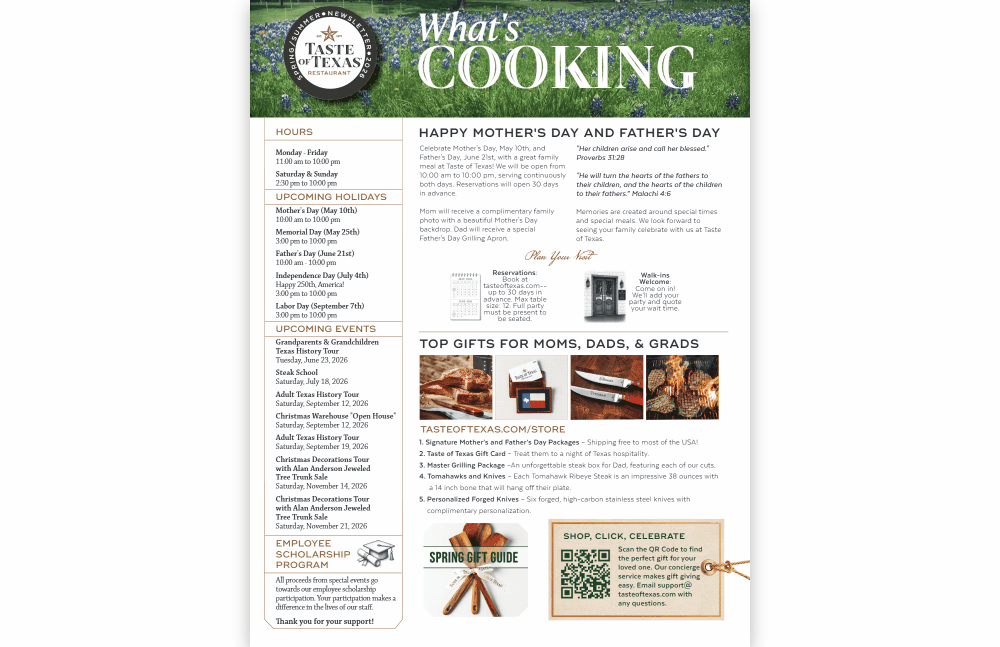 2026 Spring Summer Newsletter