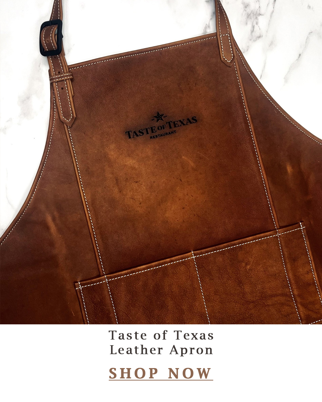 Taste of Texas Leather Apron