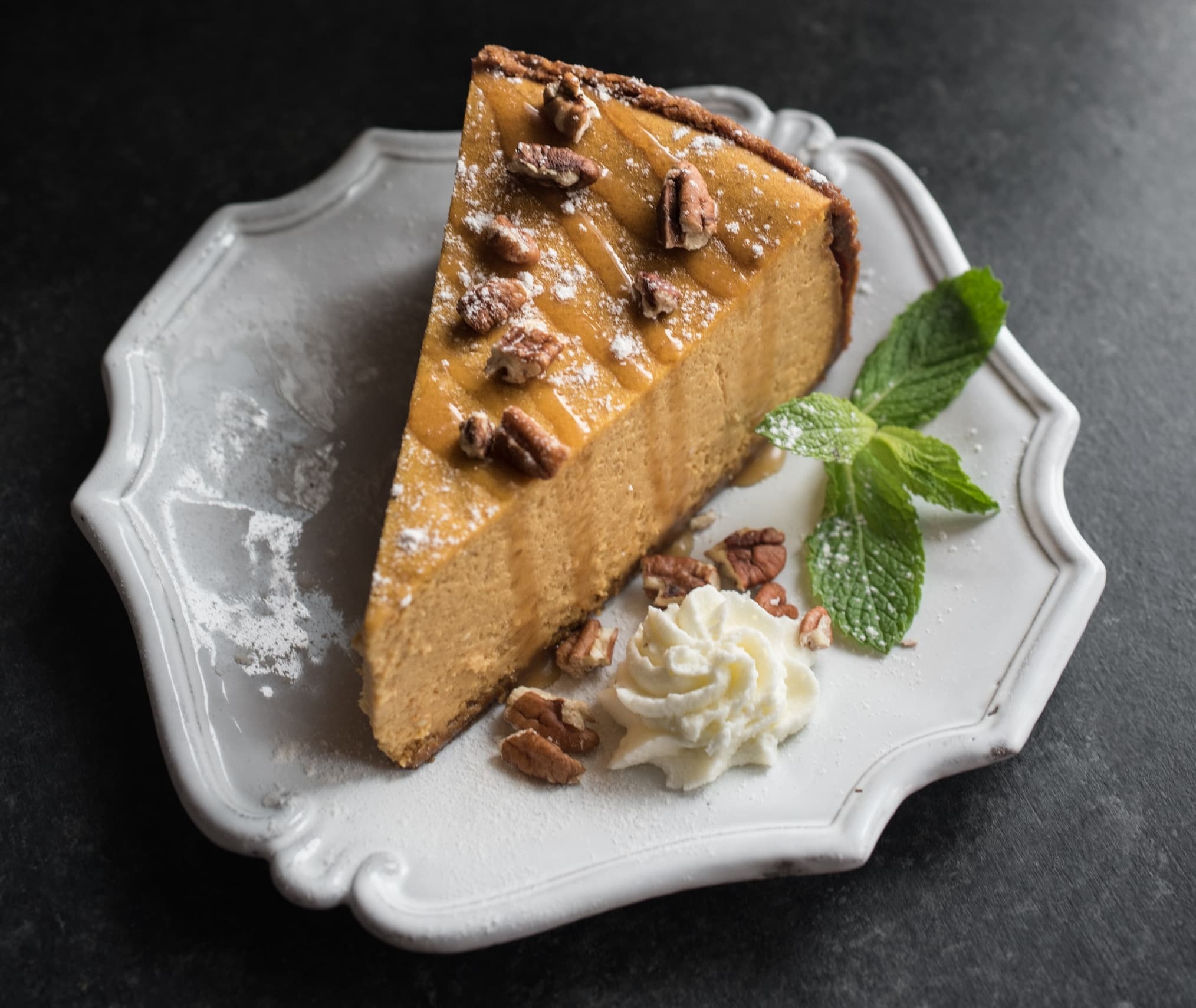 Spiced Pumpkin Cheesecake