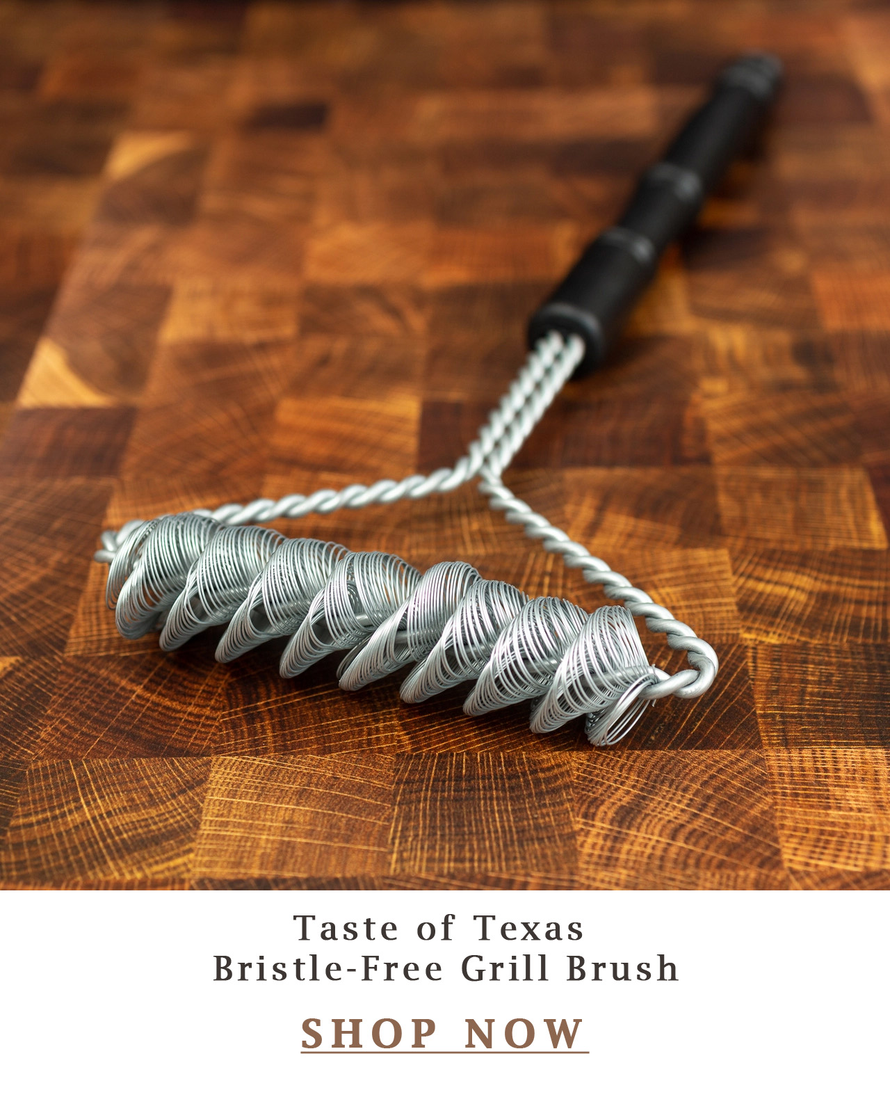 Bristle free grill brush
