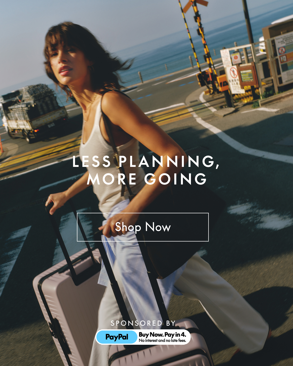 Less planning, more going