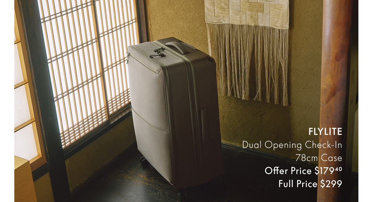 FLYLITE Dual Opening Check-In 78cm Case