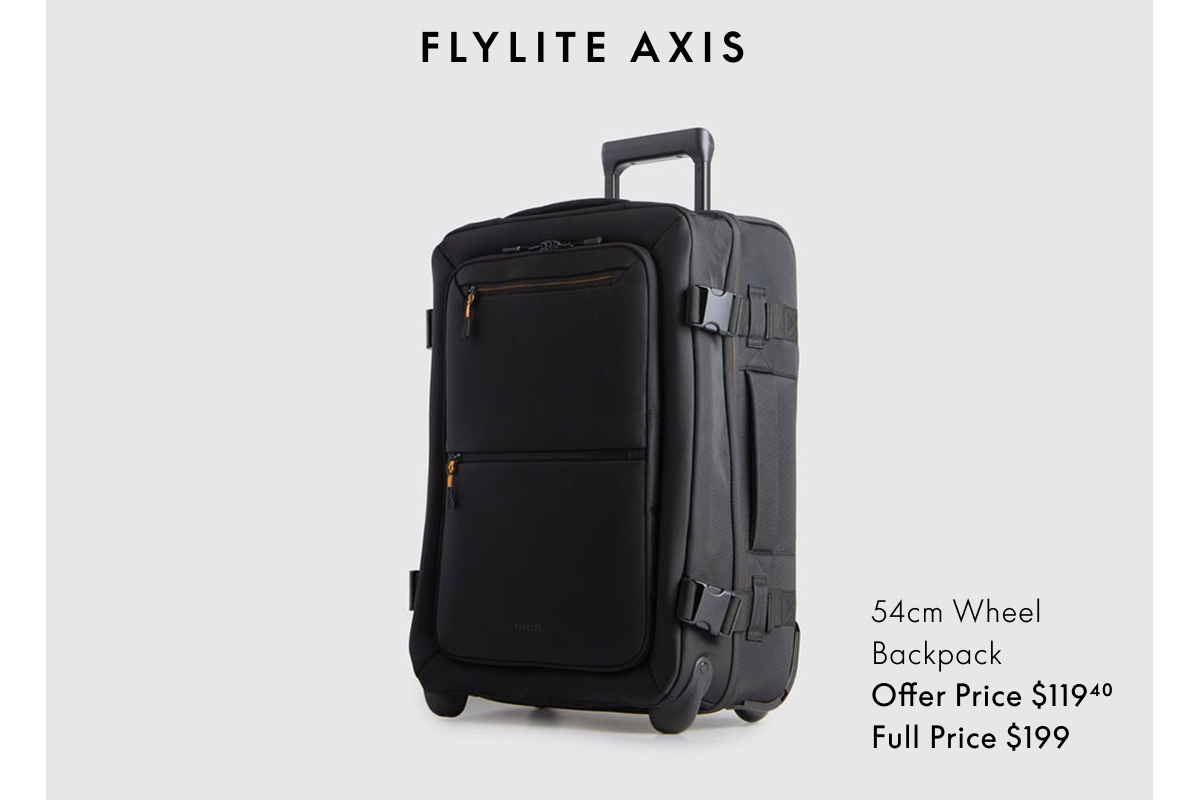 Flylite Axis 54cm Wheel Backpack