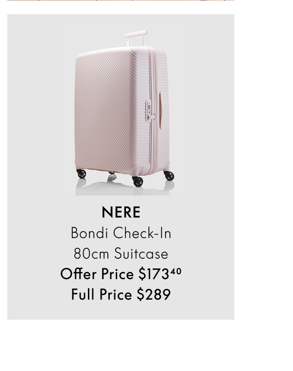 NERE Bondi Check-In 80cm Suitcase