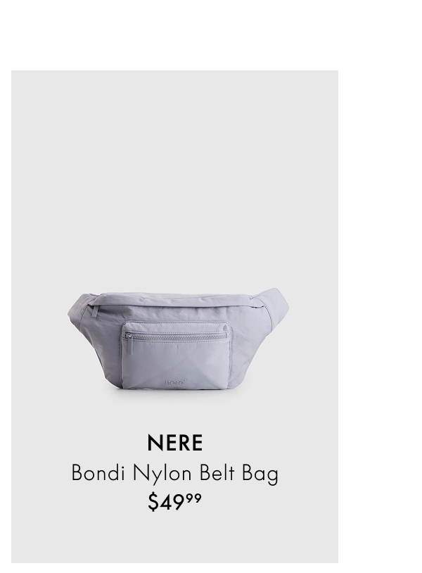 NERE Bondi Nylon Belt Bag