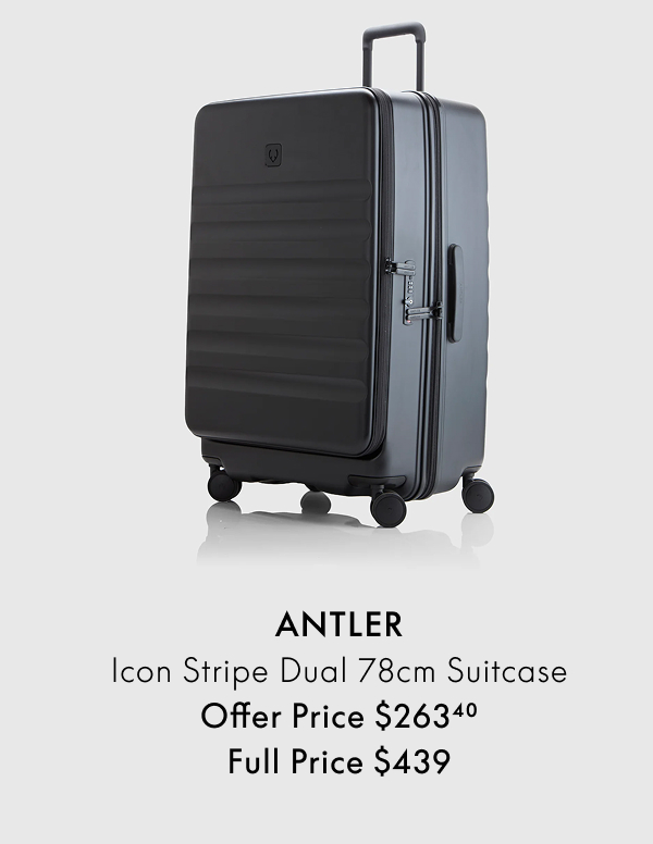 ANTLER Icon Stripe Dual 78cm Suitcase