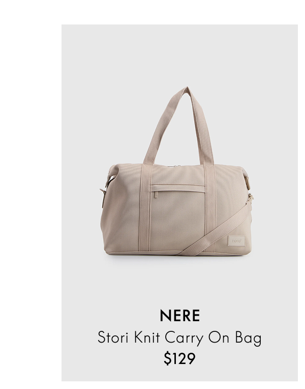 NERE Stori Knit Carry On Bag