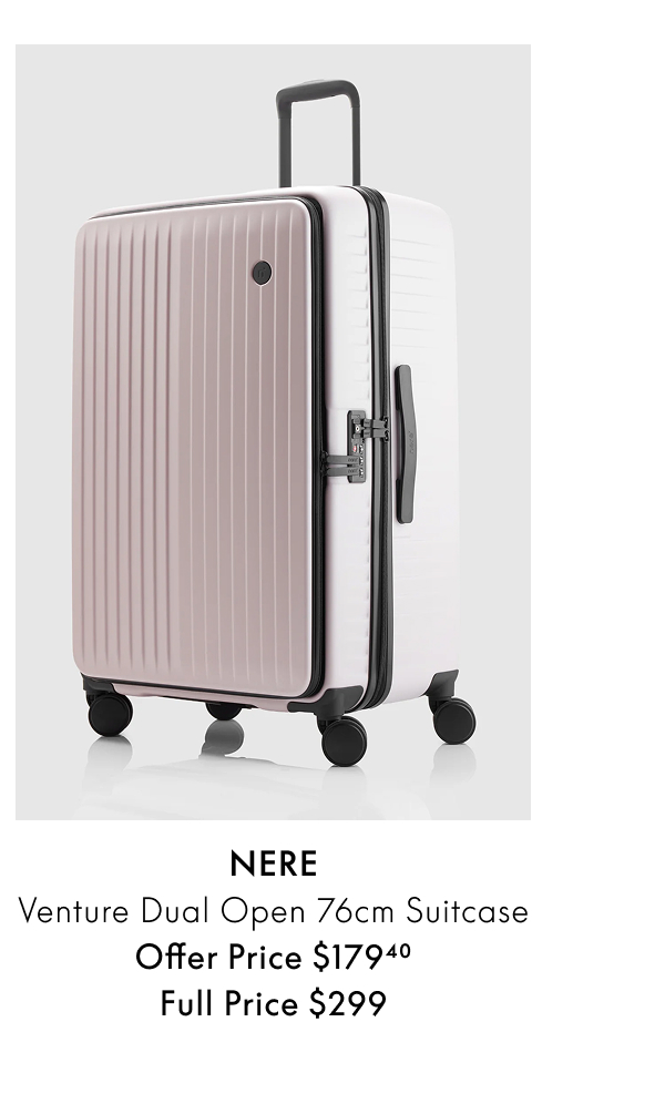NERE Venture Dual Open 76cm Suitcase