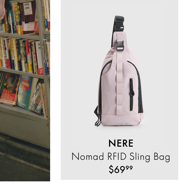 Nere Nomad RFID Sling Bag