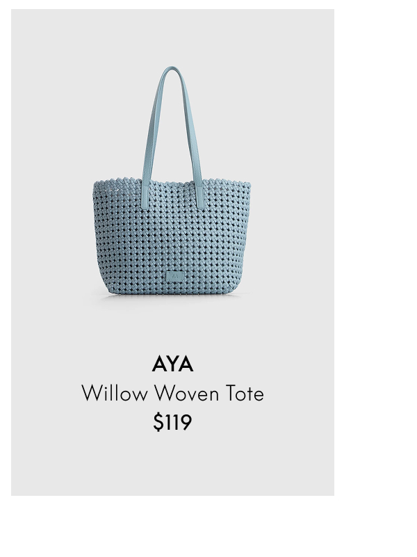 AYA Willow Woven Tote