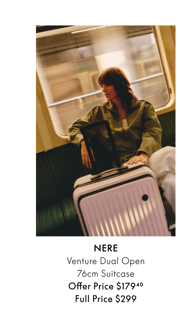 NERE Venture Dual Open 76cm Suitcase