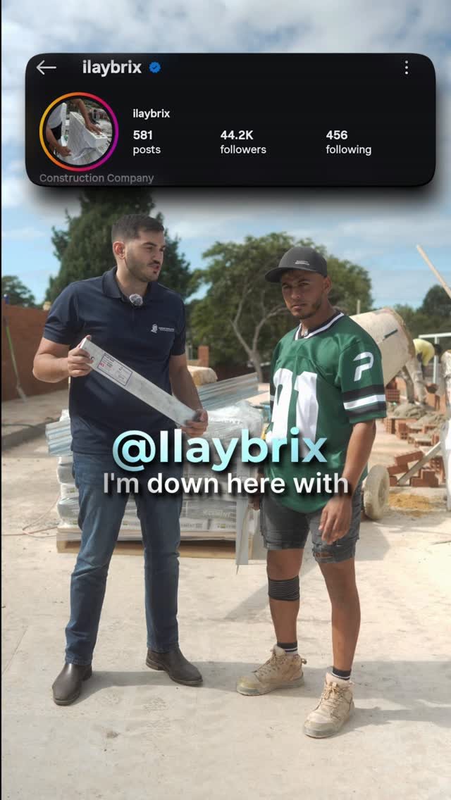 The bricklayers who know their lintels