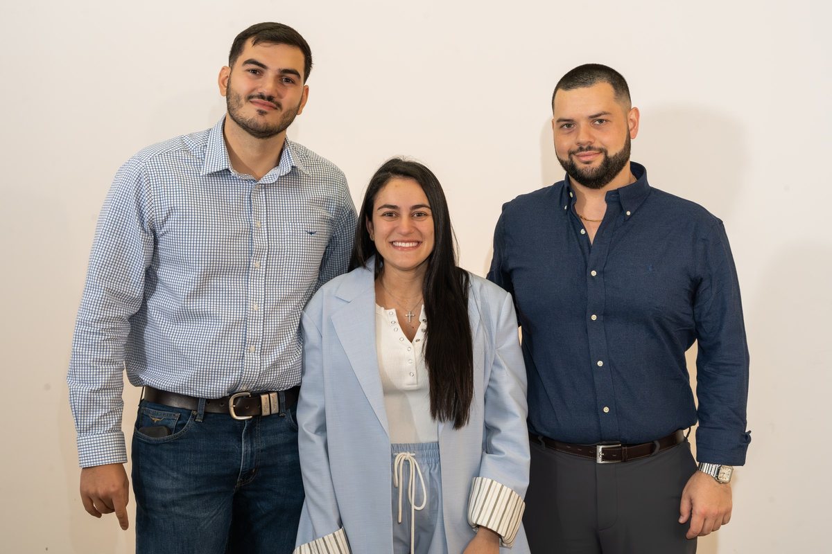 Vincent, Antonella & Anthony