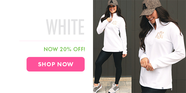 20% OFF White Pullover