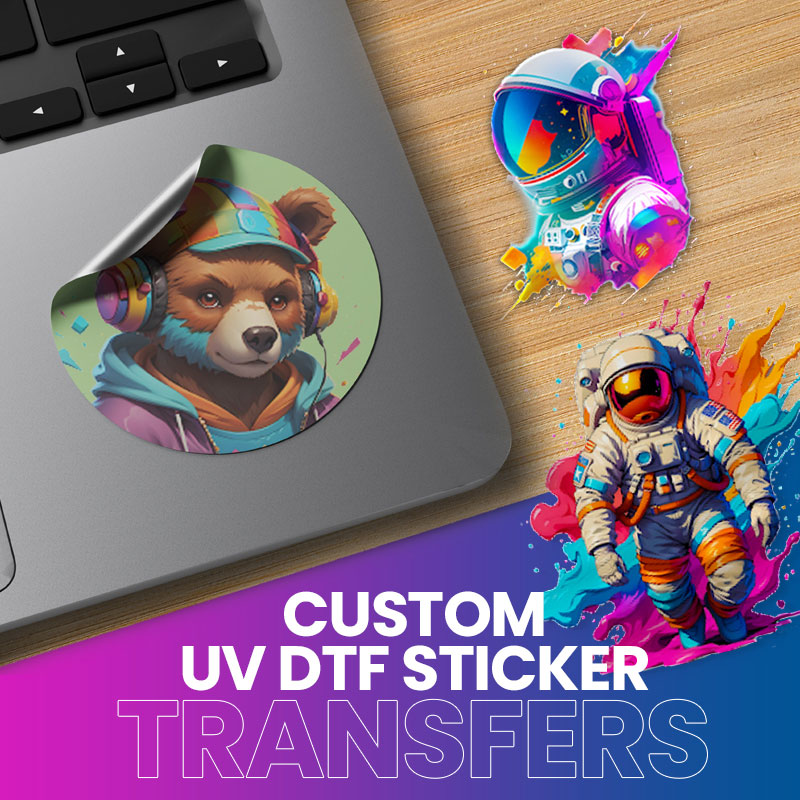 UV DTF Sticker Transfers