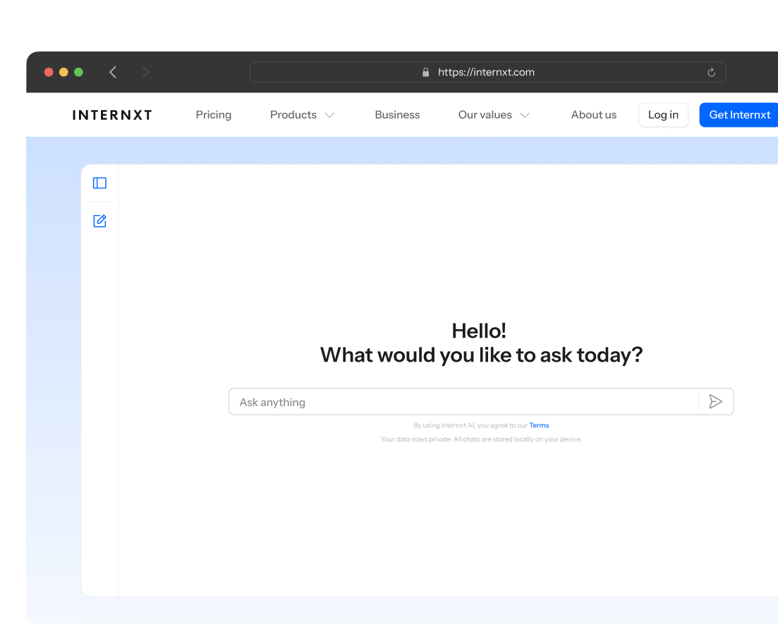 Internxt has just launched the first 100% sovereign, private, and ethical European AI.